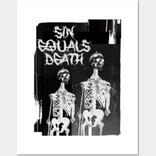 Sin Equals Death / Design A Posters and Art